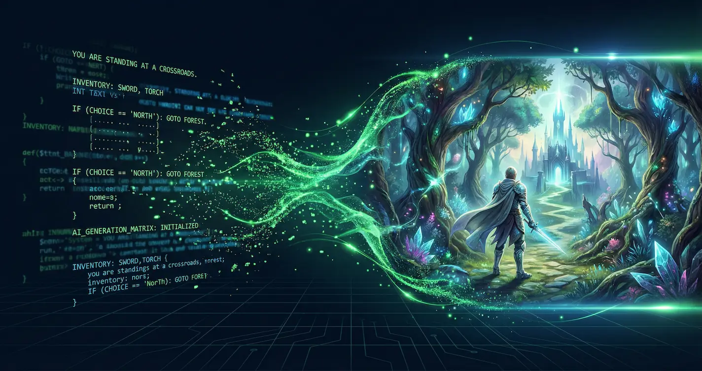 AI Art and Interactive Fiction