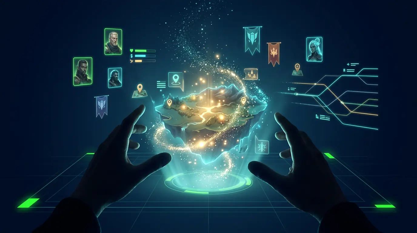 How to Build a Playable AI RPG World